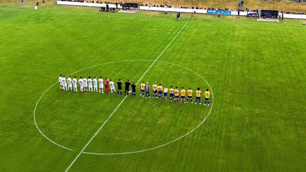 Vor dem Testspiel SpVgg Bayern Hof vs. FCC