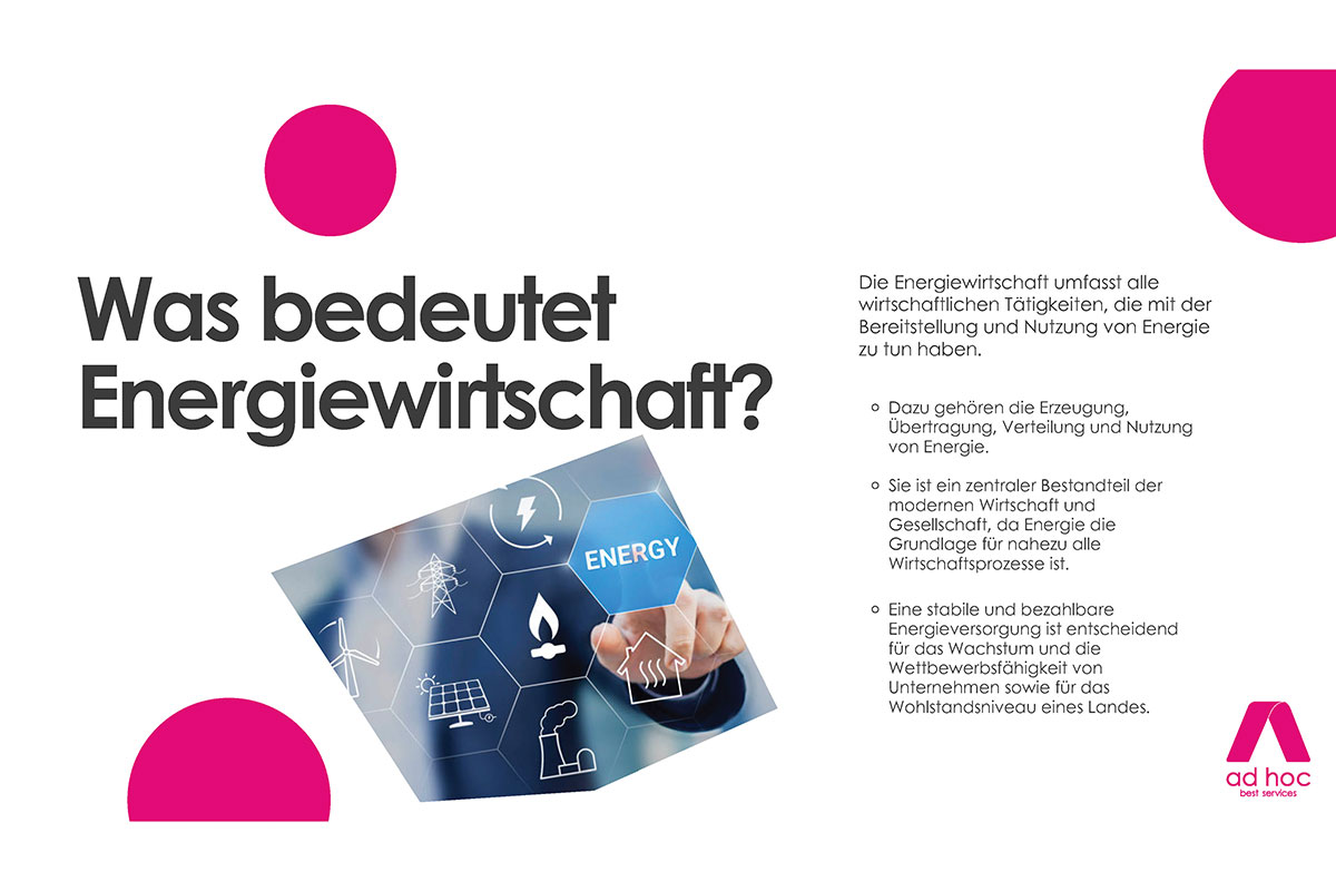 Lehrgang Grundlagen der Energiewirtschaft (IHK) – ad hoc akademie