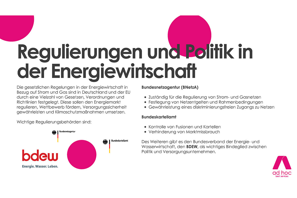 Lehrgang Grundlagen der Energiewirtschaft (IHK) – ad hoc akademie